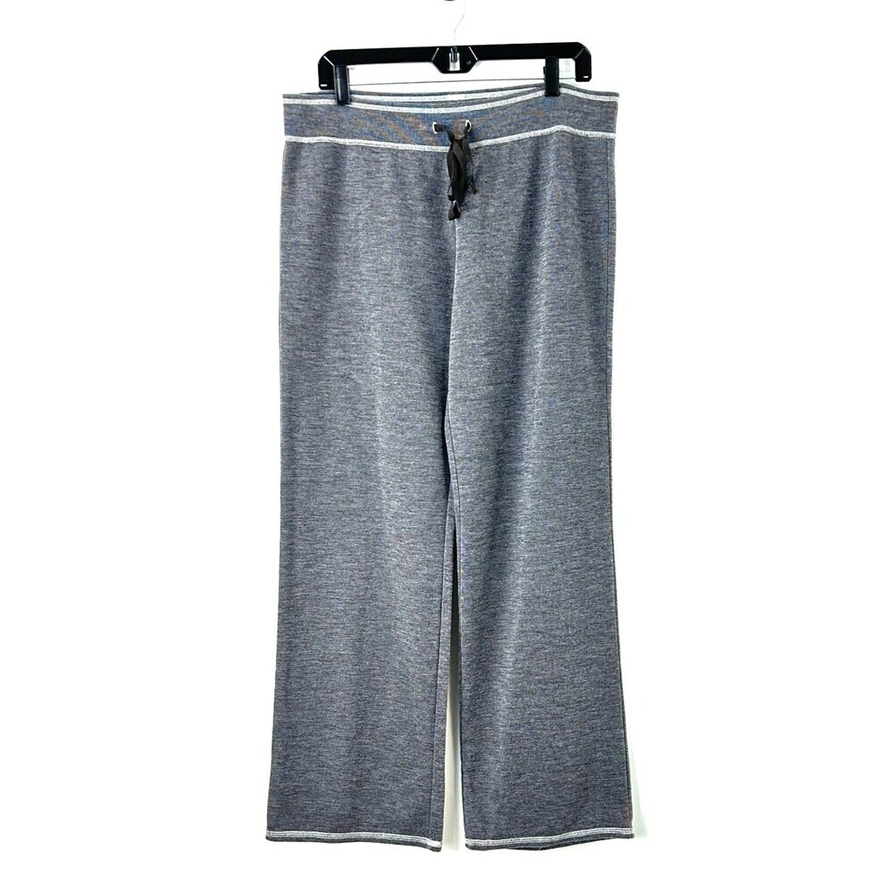 Colorado Clothing Wide Leg Sweatpants Flare Womens Large Gray Y2K Vintage 1385R2